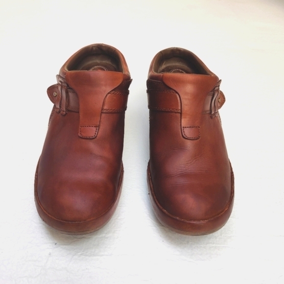 Merrell Mules Luxe Plunge clog leather Women's size 9.5 shoes Bohemian, Prairie - Picture 4 of 10